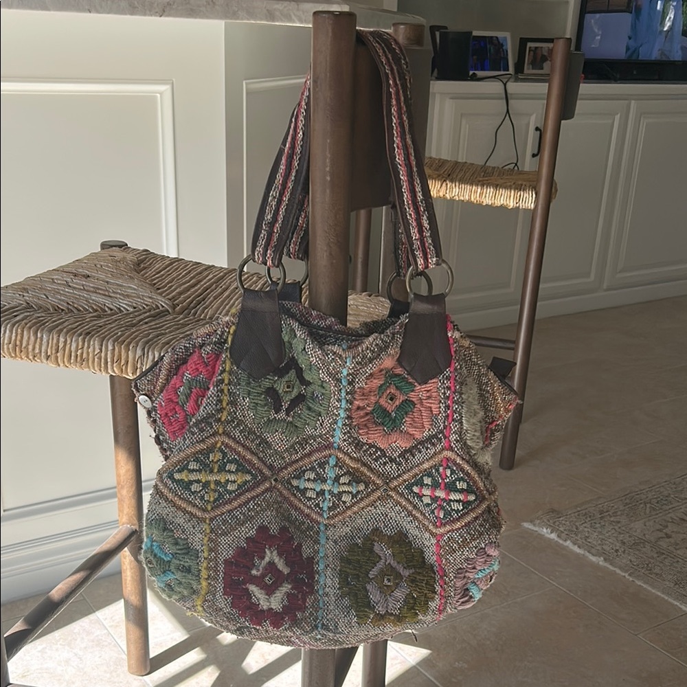 Multicolor Patterned Women’s Bag